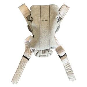 BabyBjörn Baby Bjorn Carrier Mini, Light Gray, Newborn-12 Months Great Condition